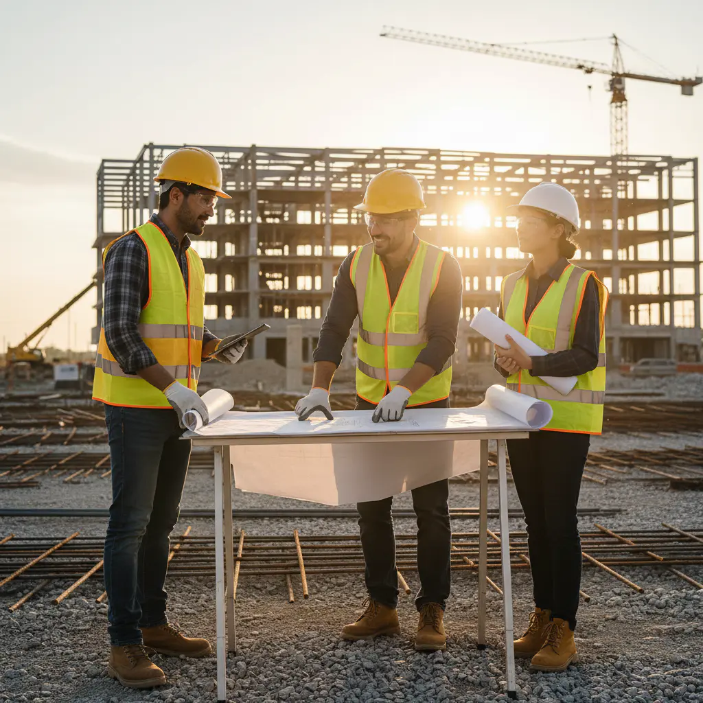 Engineers planning